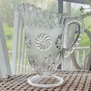Vintage 1940's Rosette Floral Creamer